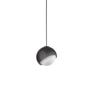Lampadario moderno a sospensione IDEAL LUX BLOOM nero Ø 11,5 cm