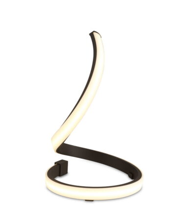 Lampada da tavolo Led moderna nera Nur Mantra 5366